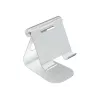 TERRATEC iTab M - Stand for mobile phone / Tablet - Aluminium - Silver - Screen Size: 8,8-25 cm (3.5-10) - Desktop-Stand (219728)