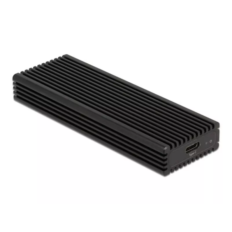 SSD enclosure DeLOCK External USB Type-C Combo Enclosure for M.2 NVMe PCIe or SATA SSD