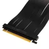 PHANTEKS PCIe x16 Riser Ribbon Cable, 90 degrees, 22cm - black