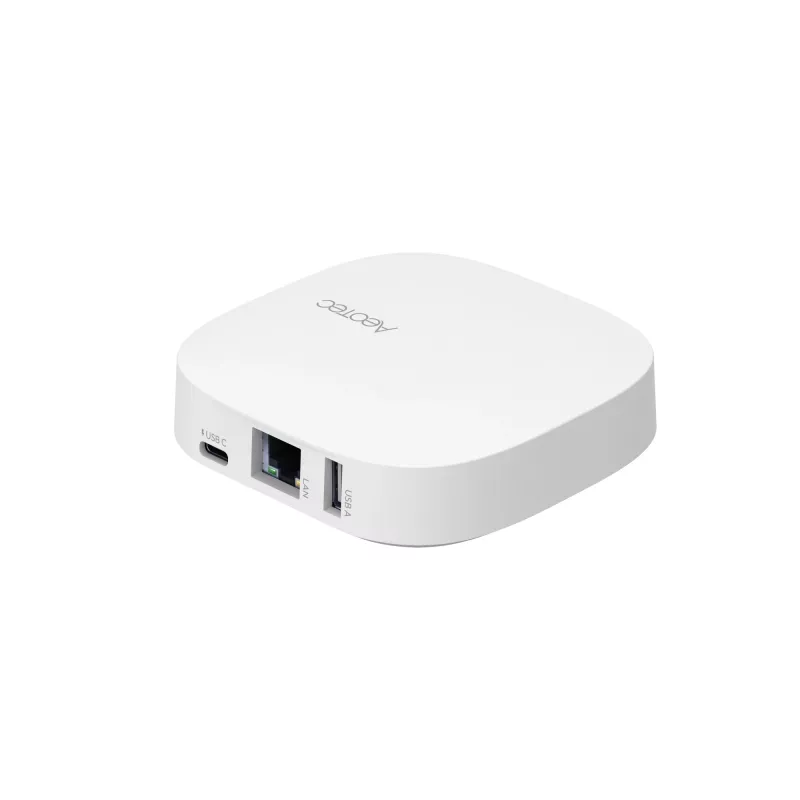 AEOTEC Smart Home Hub 2 - Works as a SmartThings Hub, EU, Z-Wave, Zigbee 3.0, WiFi | GP-AEOHUBV4EU | White