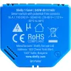 Smart switch Shelly 1 Gen4, wireless, 240 V AC, Bluetooth 5.0/Wi‑Fi/ ZigBee, plastic housing, 42×16×37 mm, pack of 2