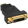 Adapter Kindermann HDMI to DVI-D (male to female) — digital video signal