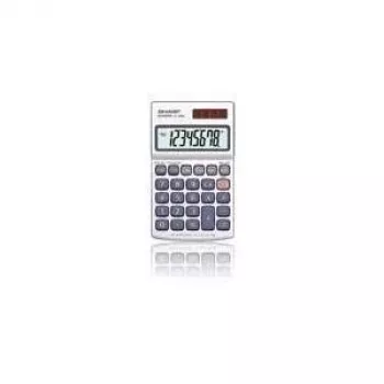 Sharp EL-250S calculator Pocket Basic Silver