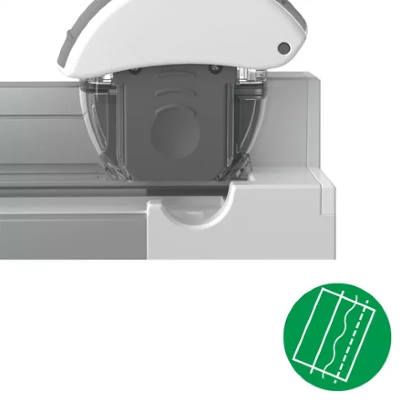 Leitz Straight Cut Blade for Precision Office Trimmer, 15 sheets, Plastic, Steel, Grey, 14 mm, 40 mm, 48 mm