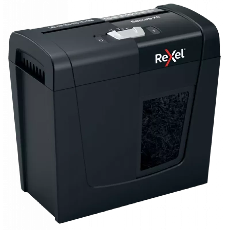 Rexel Secure X6 Cross Cut Paper Shredder P4, Cross shredding, 4 x 40 mm, 10 L, 100 sheets, 68 dB, 6 sheets