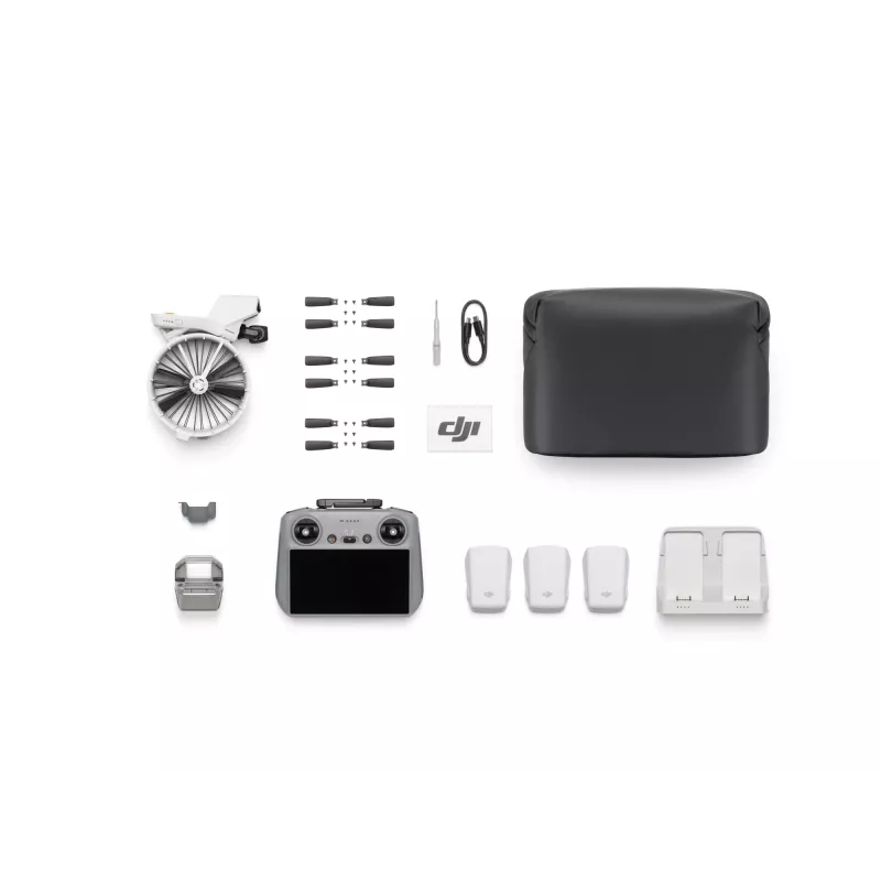 Quadcopter DJI Flip Fly More Combo RC 2 — 4 rotors, 48 MP camera, 3840×2160, max speed 16 m/s, range 14000 m