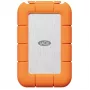External SSD LaCie STND4000400 4 TB USB4 Gen 3x2 Thunderbolt USB Type-C, Orange/Stainless steel