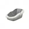 Open litter box Savic Aseo Grey White 560×390×275 mm for cats, plastic, 2 kg