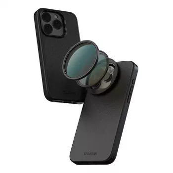 CPL filter Telesin P10-FLT-02 58mm for iPhone 15 Pro/Pro Max