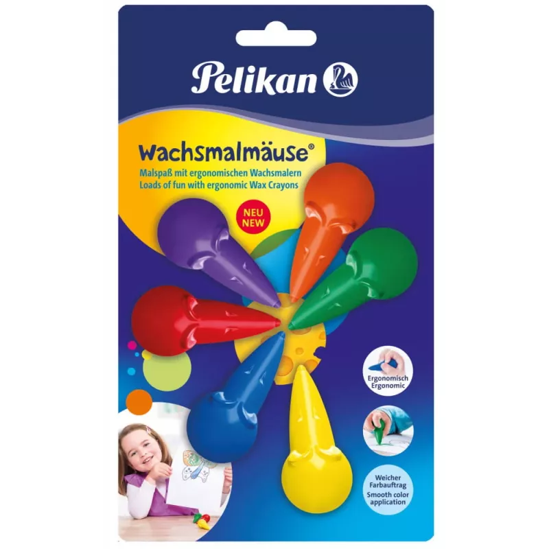 Crayon Pelikan 803328 6 pcs