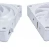 120mm case fan Lian Li UNI FAN CL Wireless — White, wireless RGB control, daisy-chain compatible