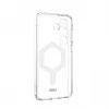 Urban Armor Gear Plyo Pro mobile phone case 17 cm (6.7) Cover Silver, Transparent