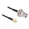 Delock Antenna Cable TNC Socket to SMB Plug RG-174 20 cm (90724)