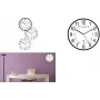 Quartz wall clock Unilux Wave, round, 30 cm diameter, battery AA 1.5 V