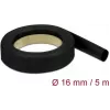 Heat shrink tube DeLOCK 18940 Black 5m 1.6cm