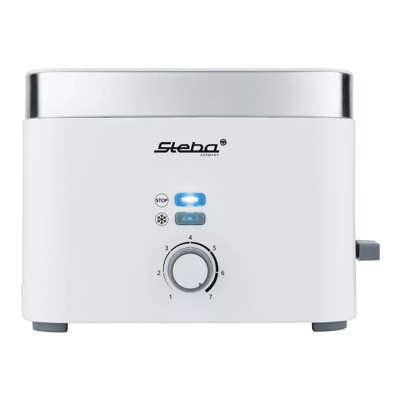 Toaster Steba TO 10 BIANCO 2 slice(s) 930 W Silver White