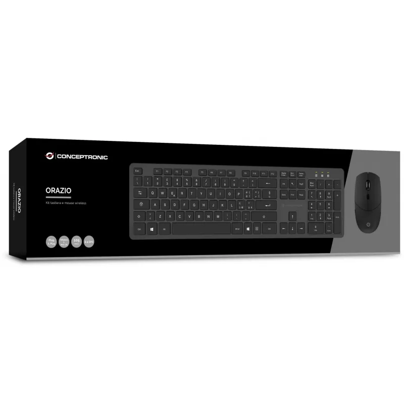 Keyboard Mouse included Conceptronic Orazio ORAZIO01IT