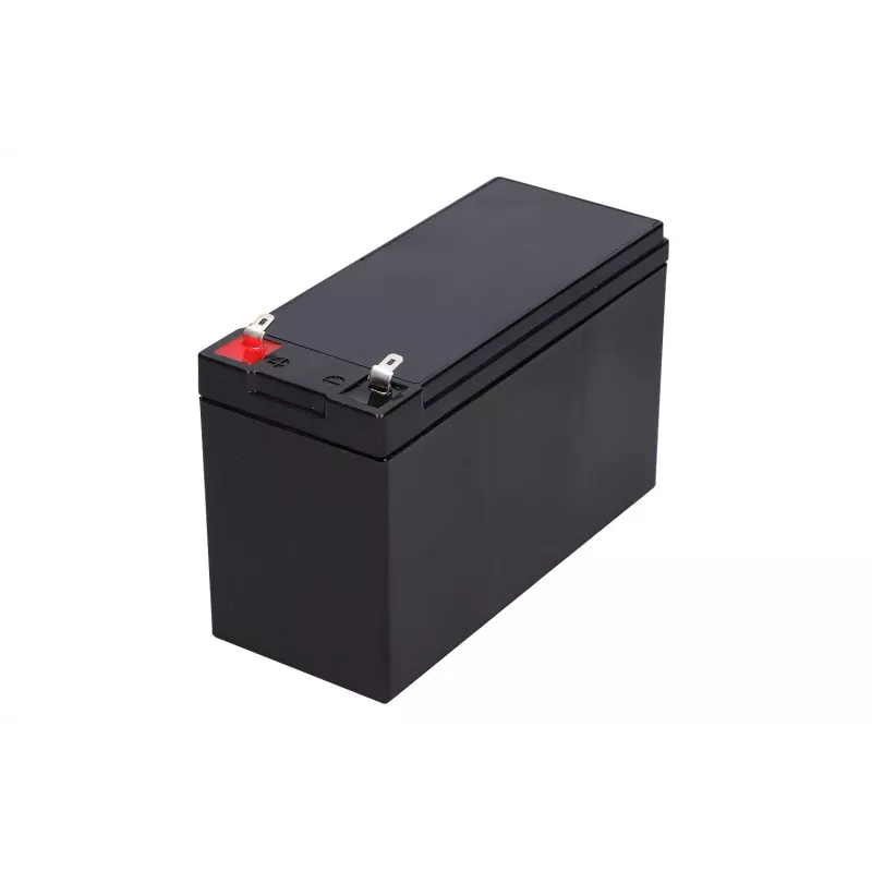 UPS battery Extralink AGM 12V 7.2Ah (7Ah) Sealed Lead Acid VRLA, maintenance-free, black
