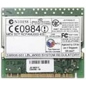 Wireless Network Adapter HP W500 Mini PCI 802.11b/g, Mini PCI card
