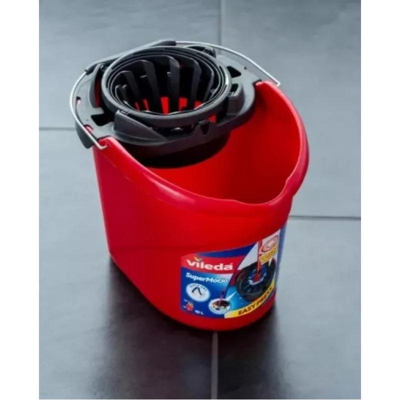 Vileda 152391 SuperMocio Bucket & Torsion Wringer