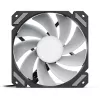 SHARKOON Shark Mirror RGB PWM Reverse 120mm ARGB Fan - Black