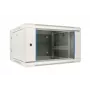 Extralink Rackmount cabinet 6U 600x600 AZH Gray wall mounted, swing type