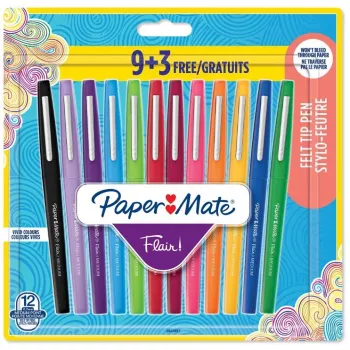 Felt Pen Medium Papermate Flair 12 pc(s)