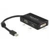 Cable DeLOCK 0.16m DisplayPort/VGA + HDMI + DVI