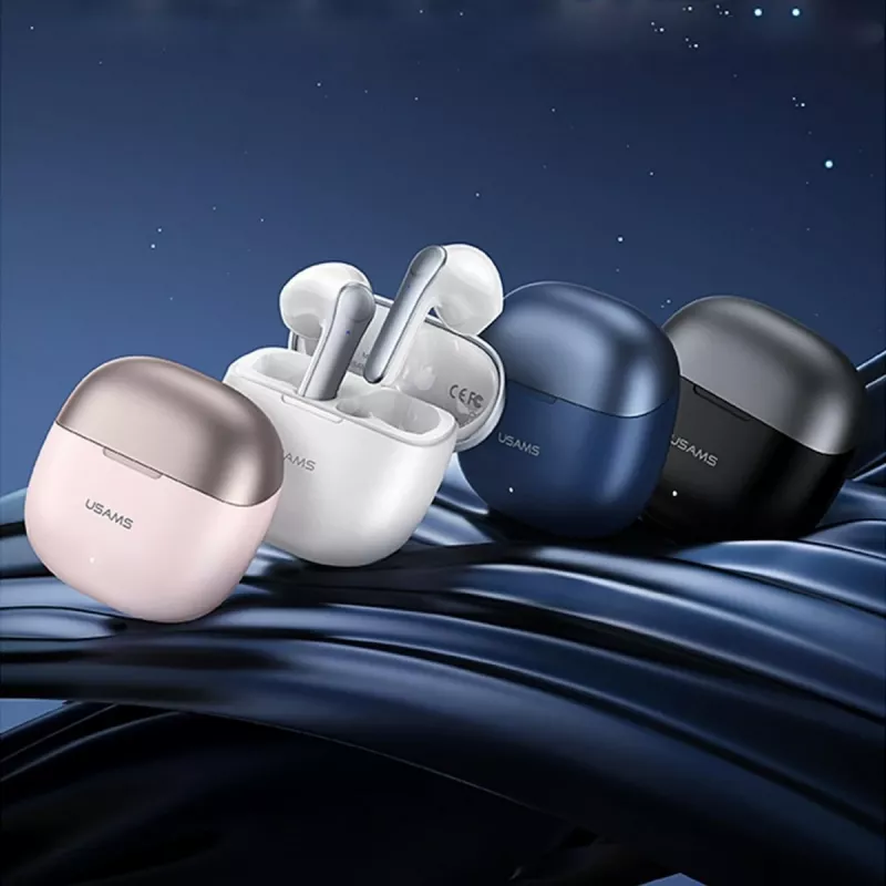 Headphones USAMS TWSXH Series Dual Mic Wireless Blue/Blue BHUXH03