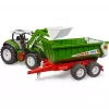 Front loader tipping trailer BRUDER BR-03452 for Tractor Roadmax — toy attachment, compatible with Roadmax tractors
