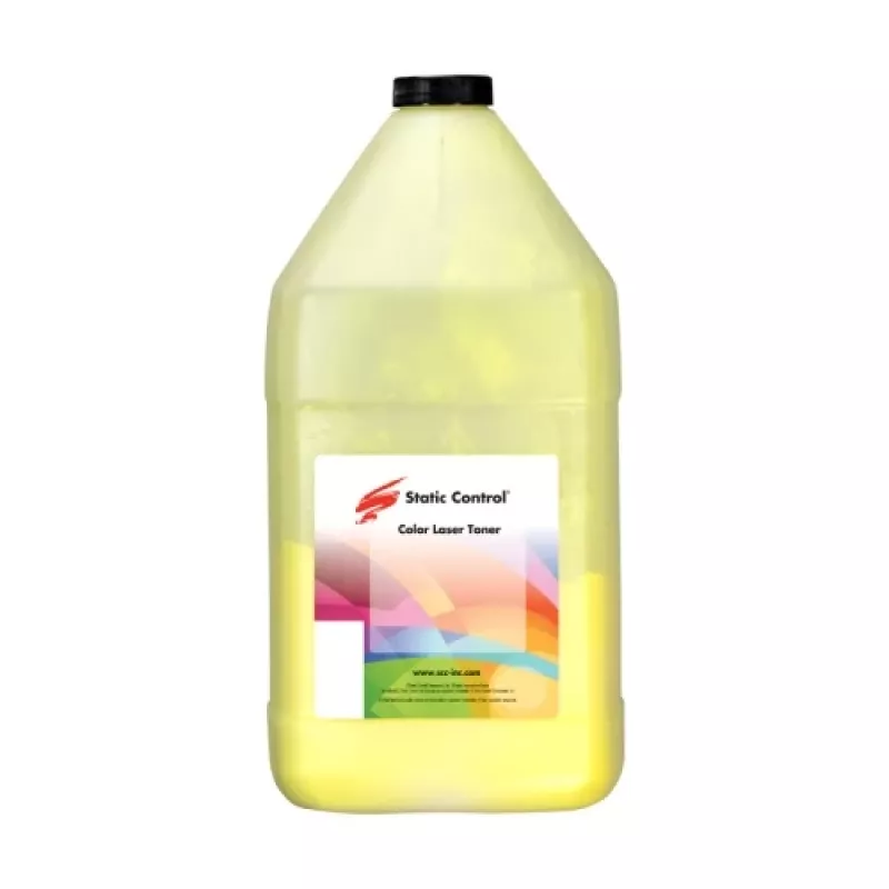Static Control Odyssey 3 Chemical Toner powder for HP/Canon Cartridges, 1kg, Yellow