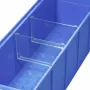 Divider for ShelfBox S by allit, model 456590, transparent, set of 4