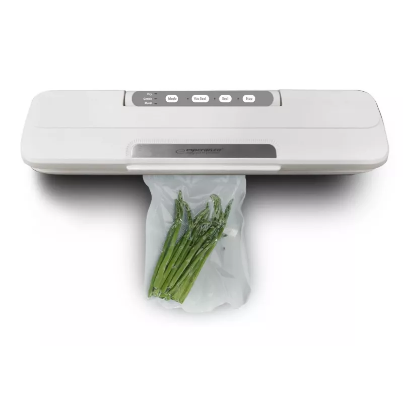 Countertop vacuum sealer ESPERANZA EKV002 — compact plastic housing, 30 cm working width, 110 W, white
