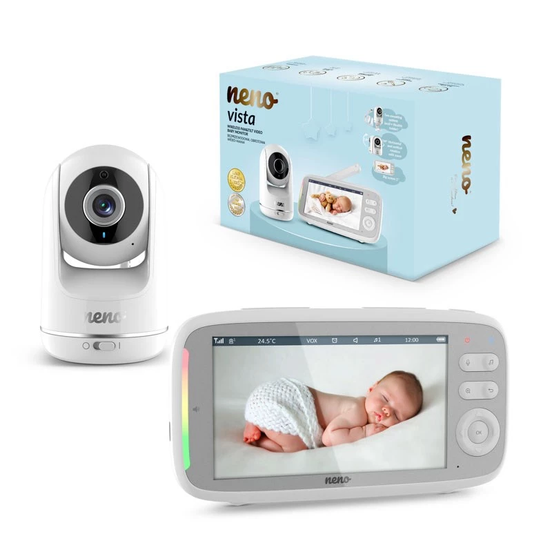 Neno Vista – rotating video baby monitor with wireless receiver