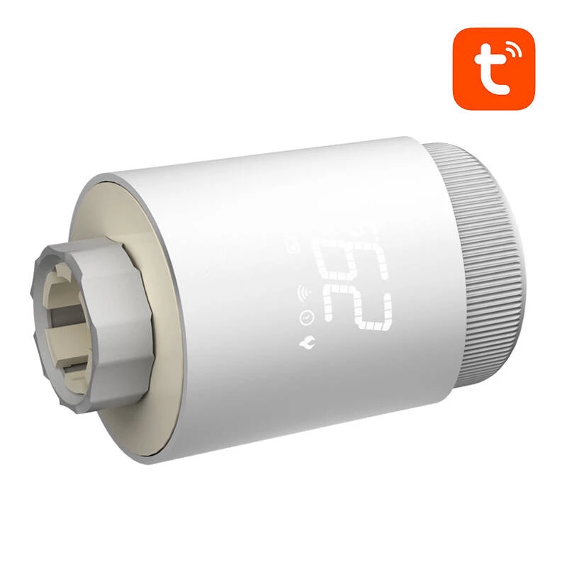 Thermostatic Radiator Valve Avatto TRV10 Zigbee Tuya wireless control, smart TRV