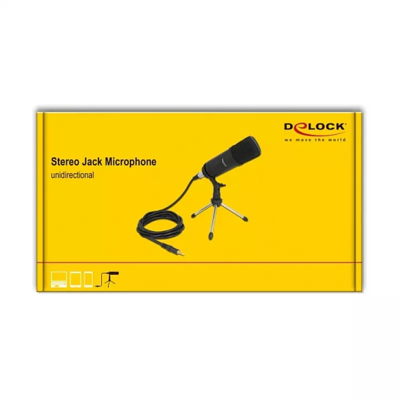PC Microphone DeLOCK Professional Computer Podcasting Microphone