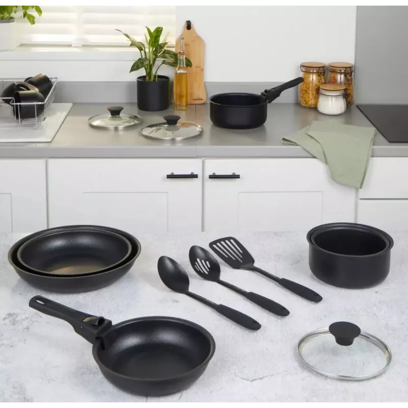 Cooking Tool Set Salter BW12055IS 14-piece stainless steel kitchen utensils