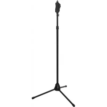 Microphone stand Omnitronic MS-3 with boom arm, black