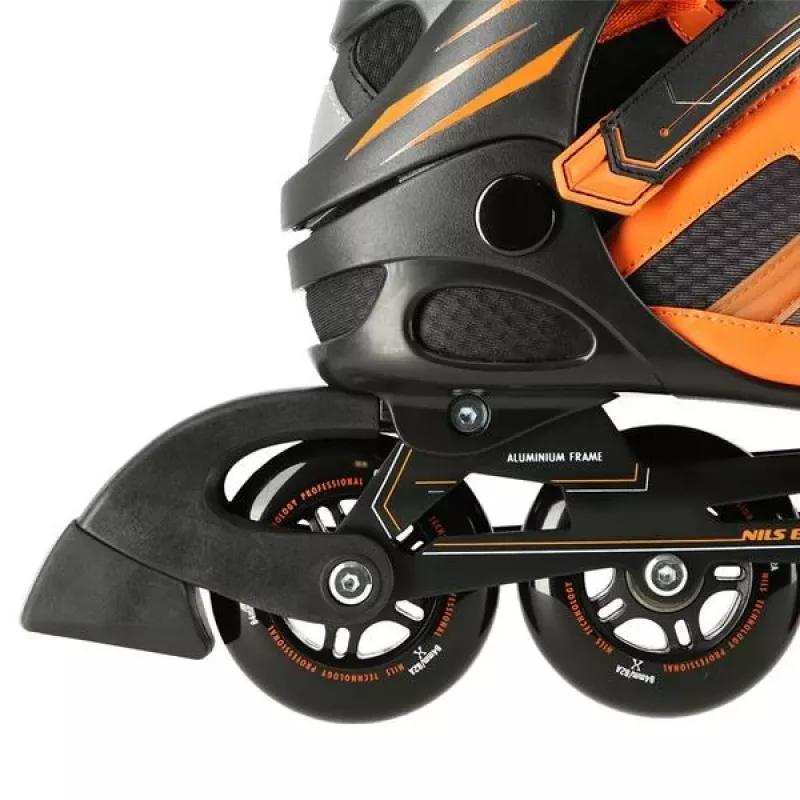 Inline Skates Nils Extreme NA14112 BLACK-ORANGE SIZE. 38