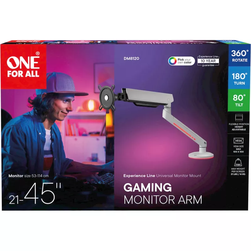 One For All DM8120 Experience-line VESA mounting kit LCD display 21-45 RGB