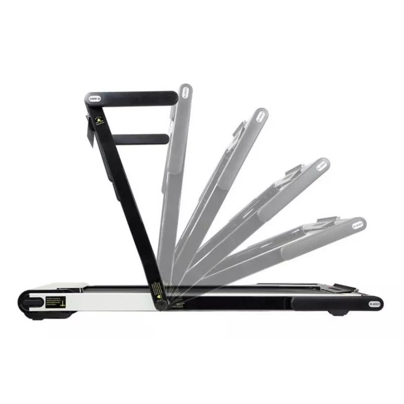 HMS LOOP12 electric treadmill 1-12 km/h, black