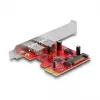 DeLOCK PCI Express x1 Card to 2 x USB 5 Gbps Type-A Female Low Profile