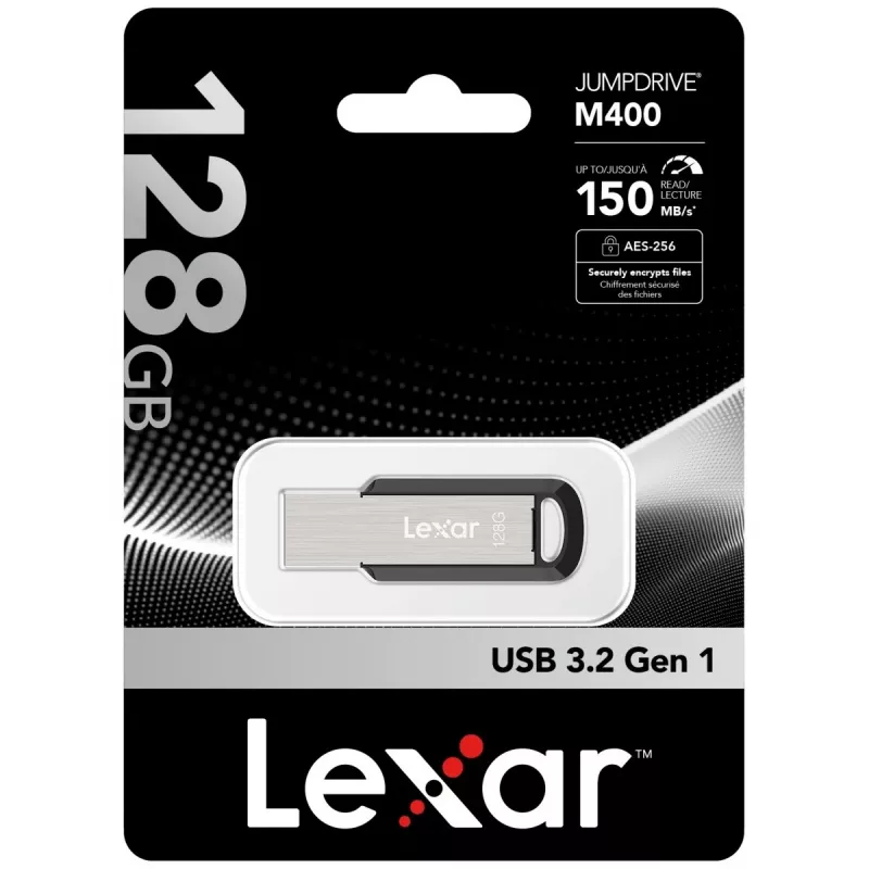 USB flash drive Lexar 128 GB USB Type-A 3.2 Gen 1 JumpDrive M400
