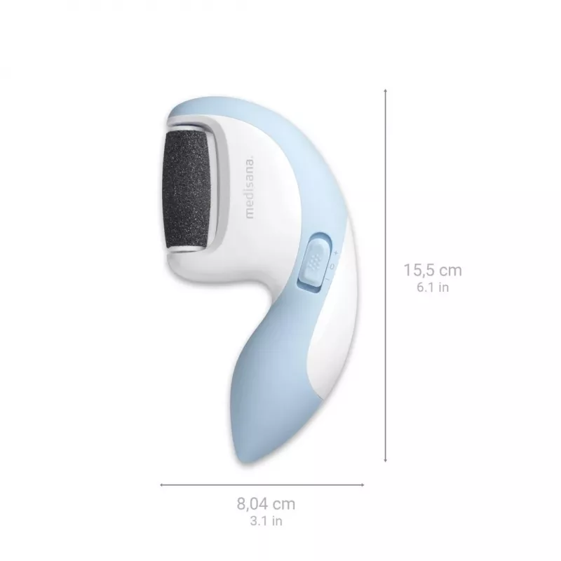 Electric nail polisher Medisana CR 870 - 3 heads, blue/white