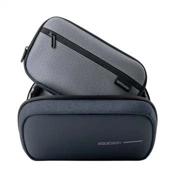 Toiletry bag XDDESIGN First-Class All-in-One Travel Organiser P706.3425, Garnet, zipper, 380 g, 17×27.5 cm outer carton