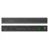 Video wall controller DIGITUS DS-55358 — 4 displays, up to 4K (3840×2160) @30Hz, DisplayPort 1.2a, metal housing, button control