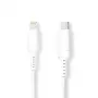 Nedis 2m USB-C Lightning Cable for iPad, iPhone, iPod, White