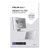 Qoltec 51050 Filtri Privacy per Display (13,3) (11.59, 16 : 9), Pellicola Protettiva per Notebook