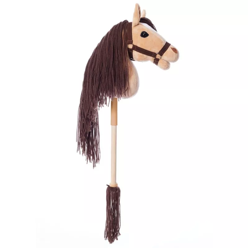 Horse on a stick HOPPIHORSE Hobby Horse A3 beige