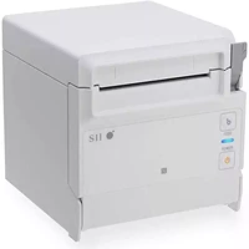 Seiko Instruments RP-F10-W27J1-2 Thermal POS Receipt Printer, 203 dpi, USB, White